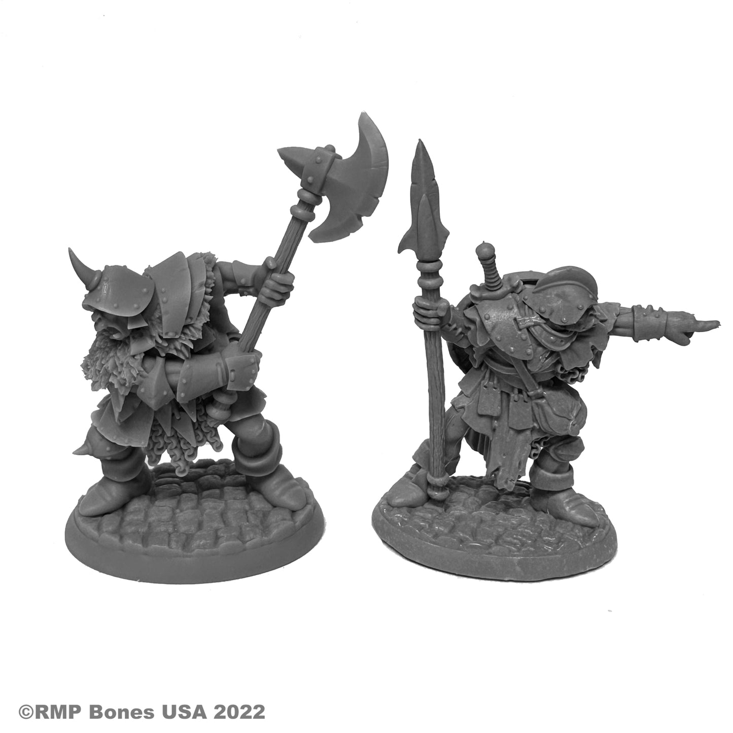 Reaper 07014: Orcs of the Ragged Wound Leaders (2)