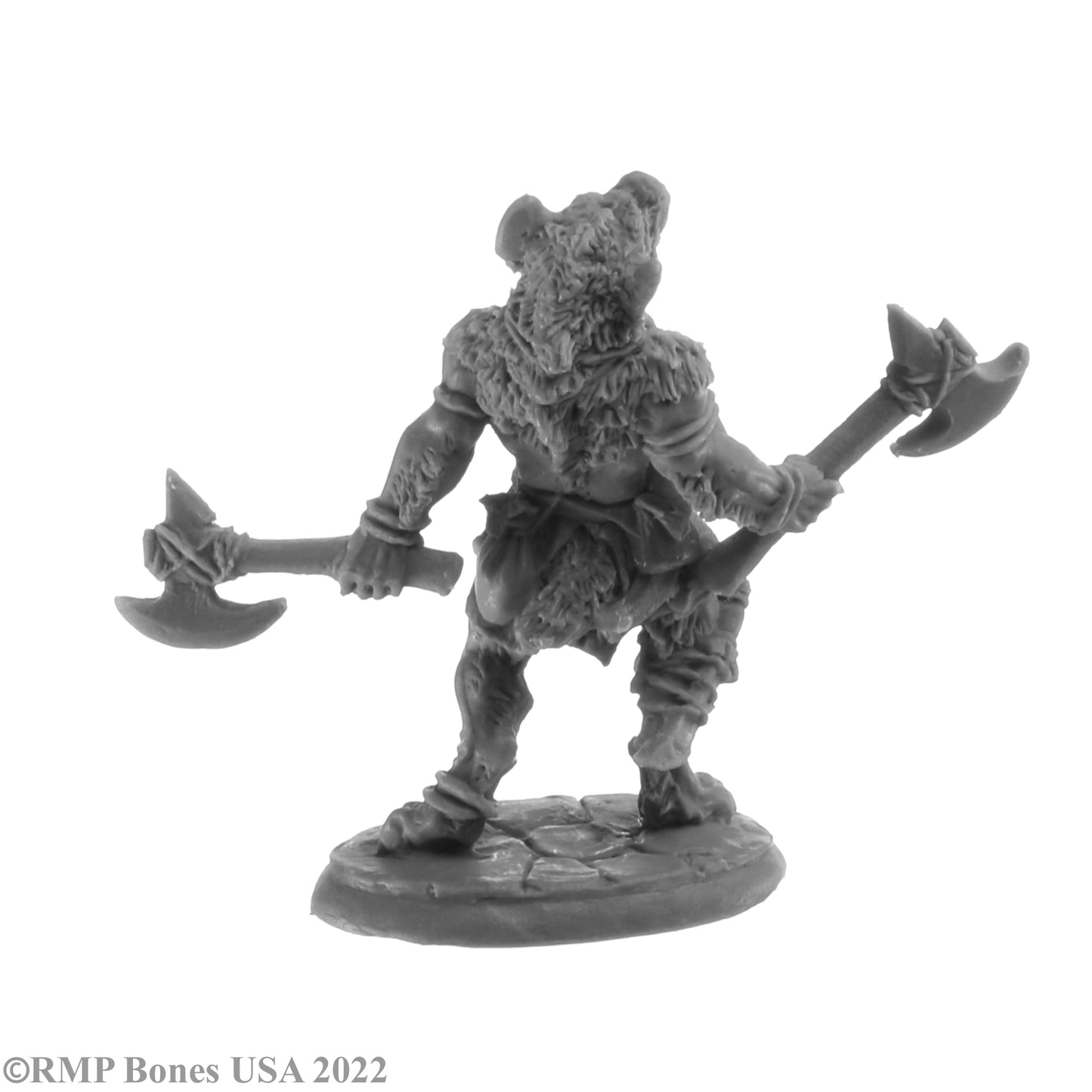 Reaper: 07059 Blackmane, Gnoll Ravager Gnoll Barbarian